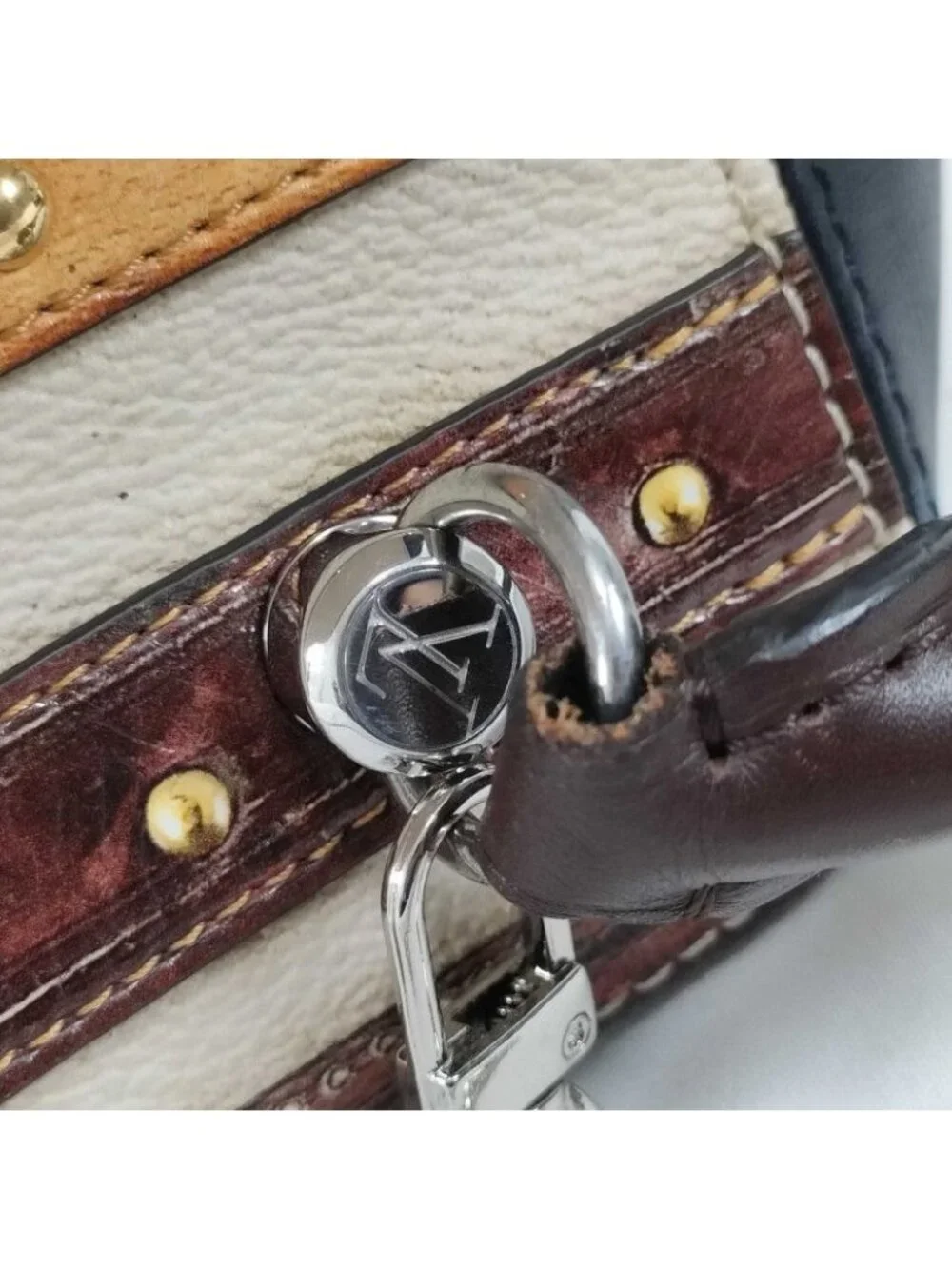 Louis Vuitton Square Trompe L'oeil Collection Infini Print Multicolor Calf